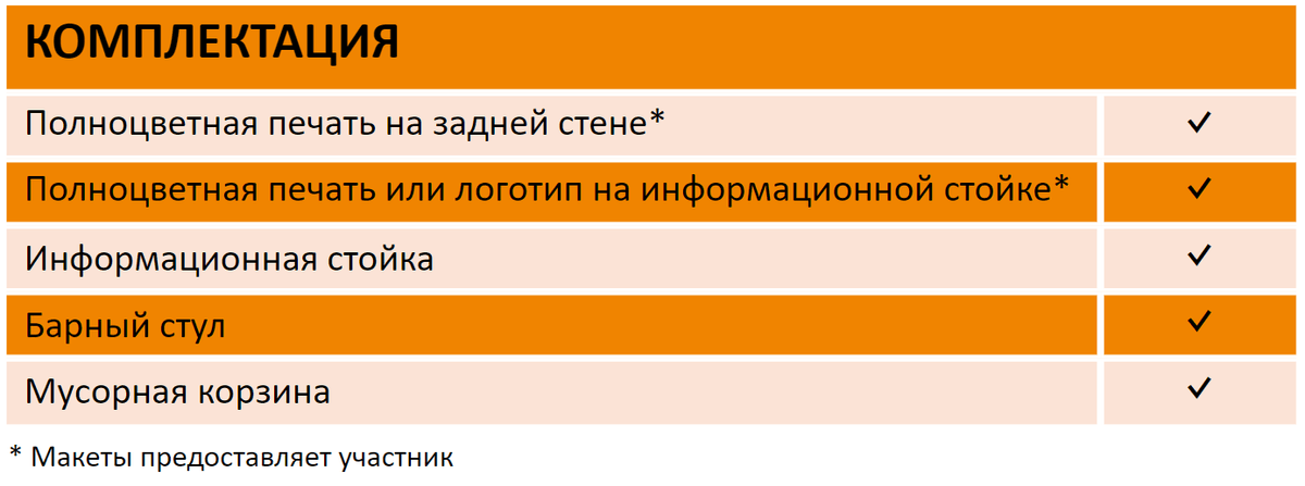 Комплектация